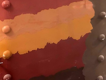 Las diferentes capas de pintura